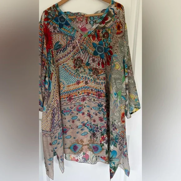 NWT Vintage Johnny Was Top - Picture 1 of 11